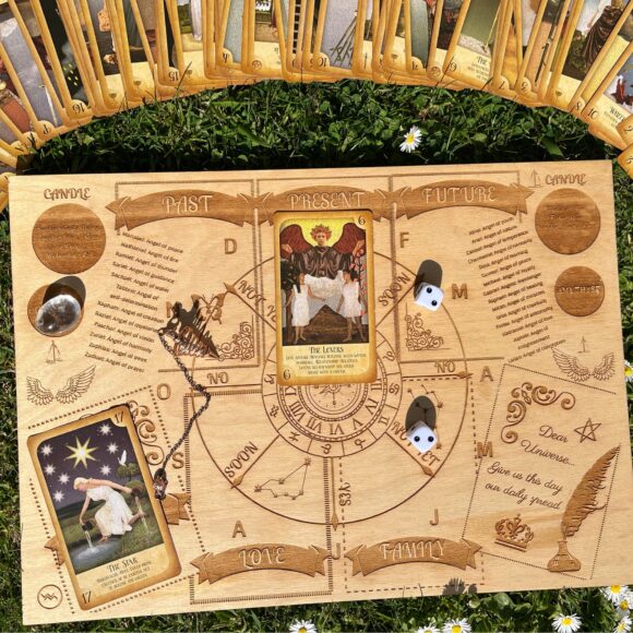 Manifestation Oracle Board  –  A3 Vision & Manifestation Board for Spiritual Alignment - Image 4